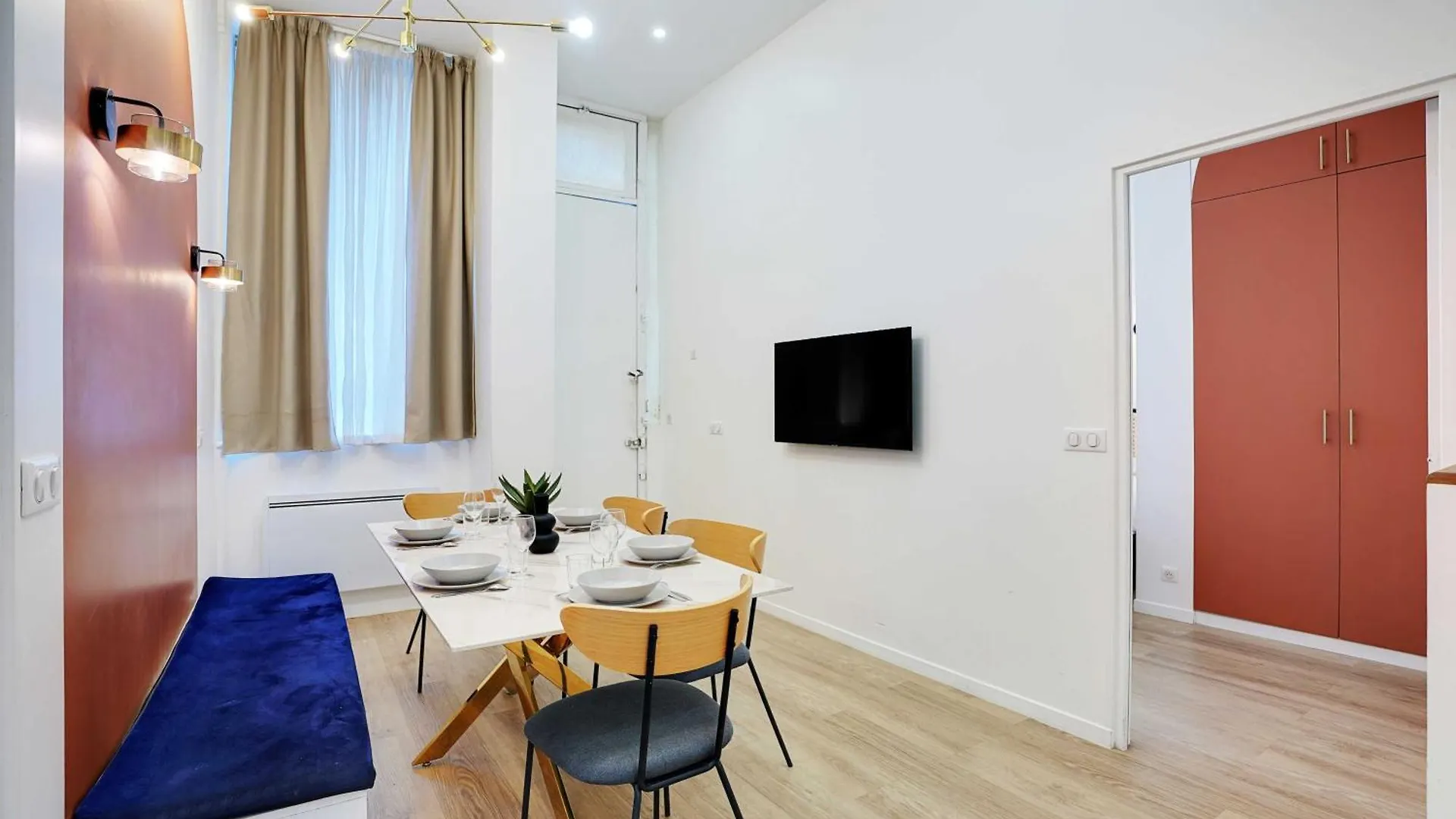 Apartment Charming 2br - 8p With Ac - Galerie Lafayette