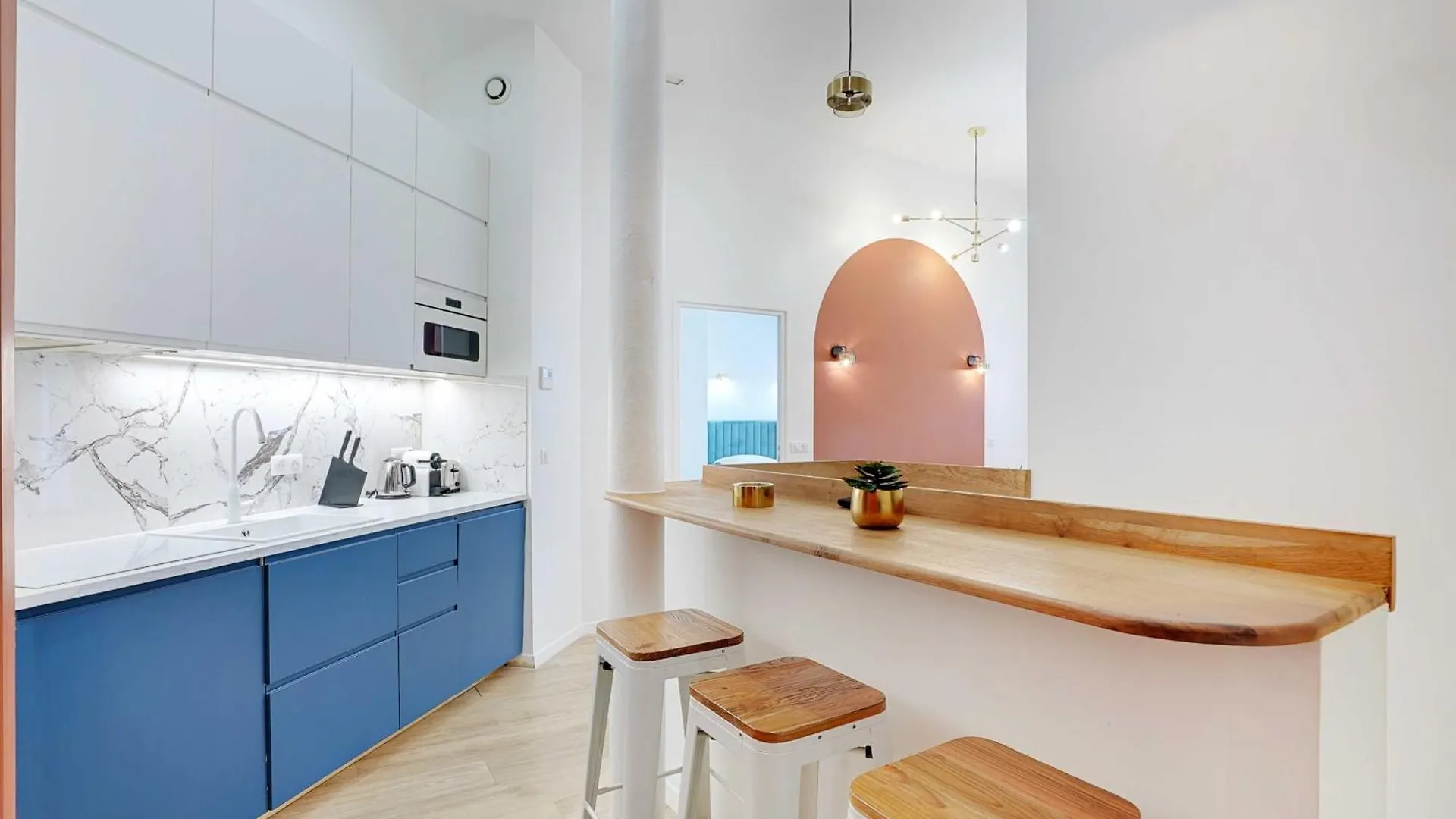 Apartment Charming 2br - 8p With Ac - Galerie Lafayette